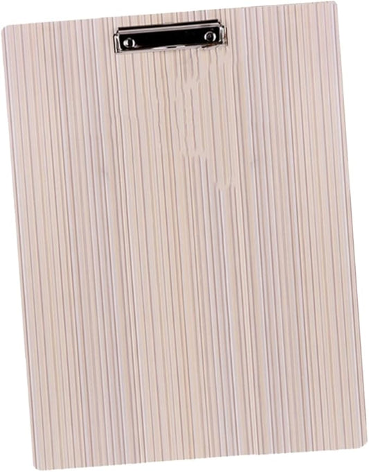 Oversized Vertical Wooden Clipboard – 18.89" × 14.17" Drawing Board with Heavy-Duty Metal Clip – Ideal for A3 & Larger Papers