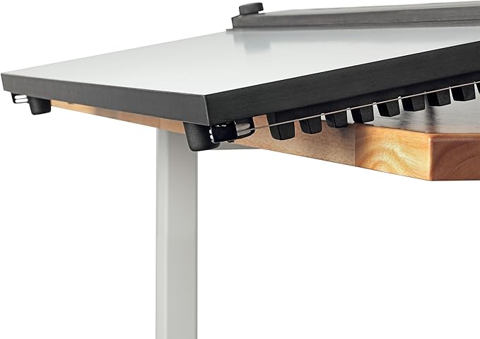 Portable Drawing Board with Sliding Ruler – A3/A2 Drafting Board with Handle for Students and Professionals