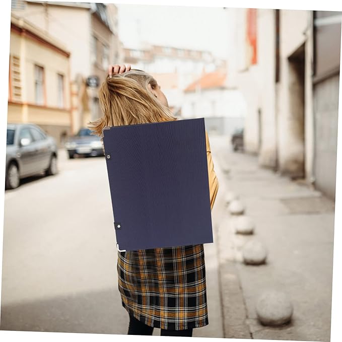 Portable Drawing Board with Shoulder Straps – A3 Size Artist Sketch Clipboard with Metal Reinforced Corners