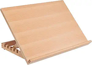 Adjustable Wooden Drawing Board – Multi-Angle Foldable Art Easel for Students and Adults