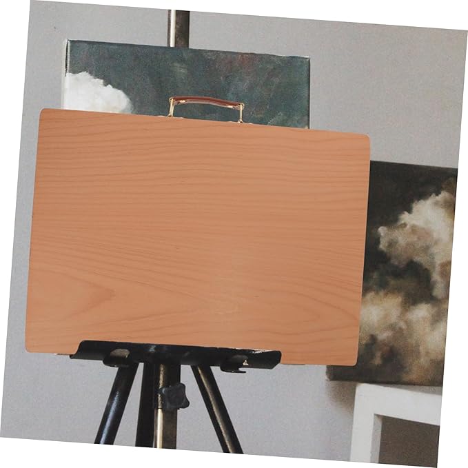 Large Wooden Clipboard with Handle – A3 Writing & Sketch Board – Portable MDF Drawing Pad with Metal Clip (14.4×20.2in)